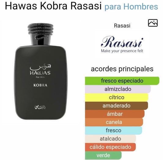rasasi - hawas kobra