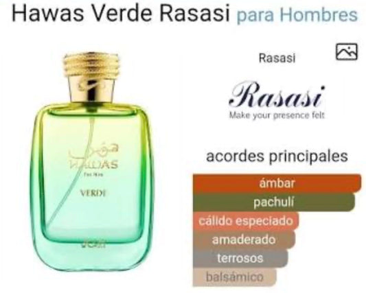 rasasi - hawas verde