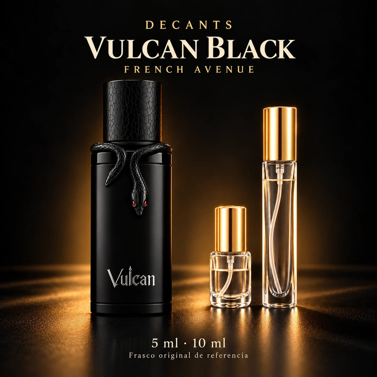 Decant · French Avenue - Vulcan Black · 5 ml y 10 ml