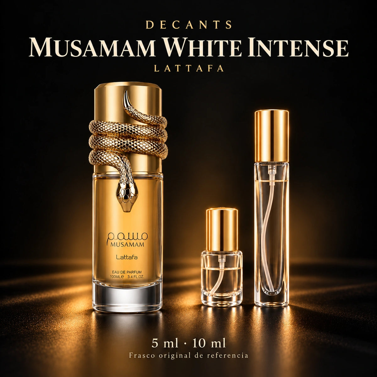 Decant · Lattafa - Musaman White · 5 ml y 10 ml
