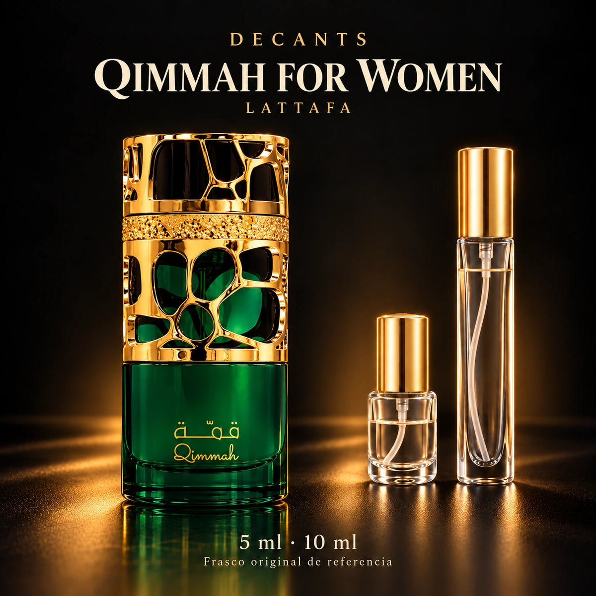 Decant · Lattafa - Qimmah For Women · 5 ml y 10 ml
