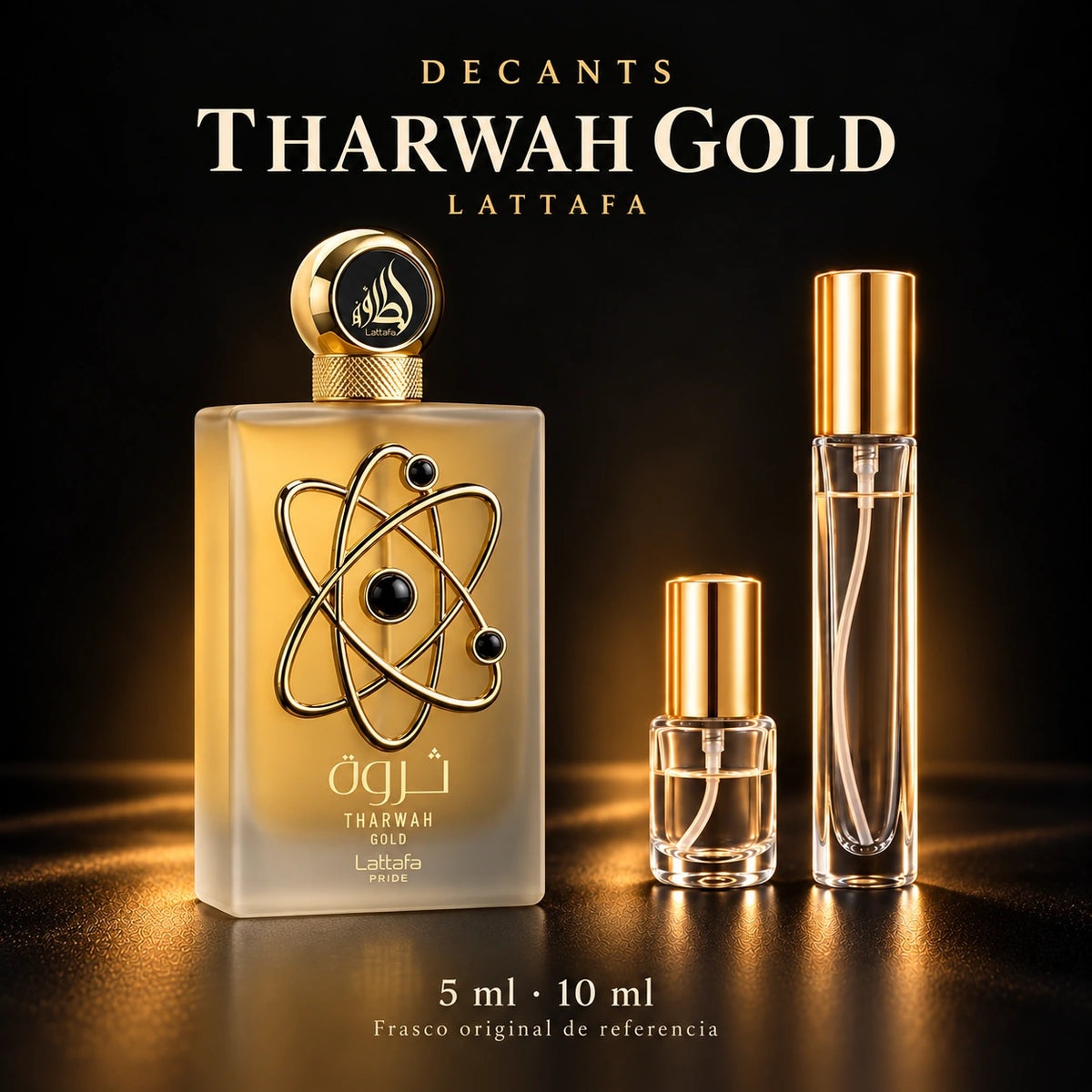 Decant · Lattafa - Tharwah · 5 ml y 10 ml