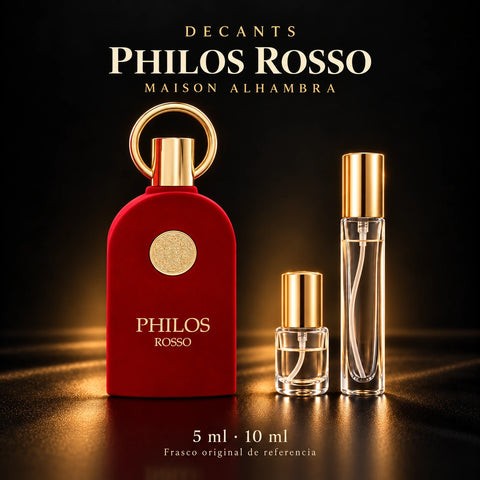 Decant · Maison Alhambra - Philos Rosso · 5 ml y 10 ml
