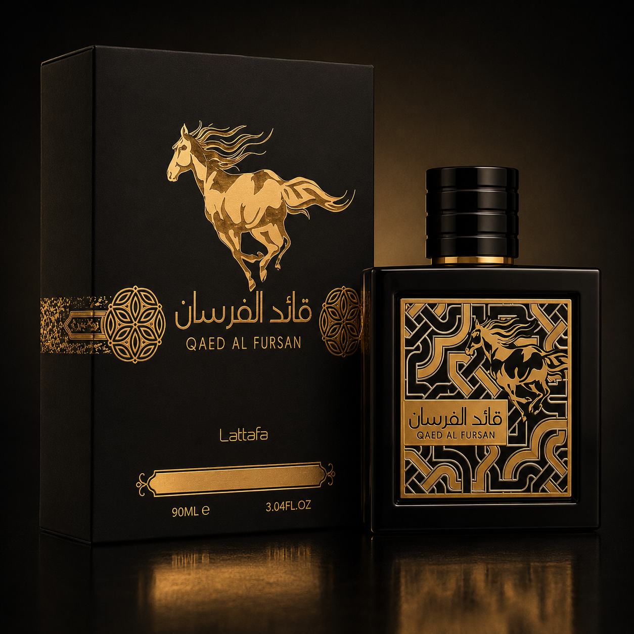 lattafa - qaed al fursan black