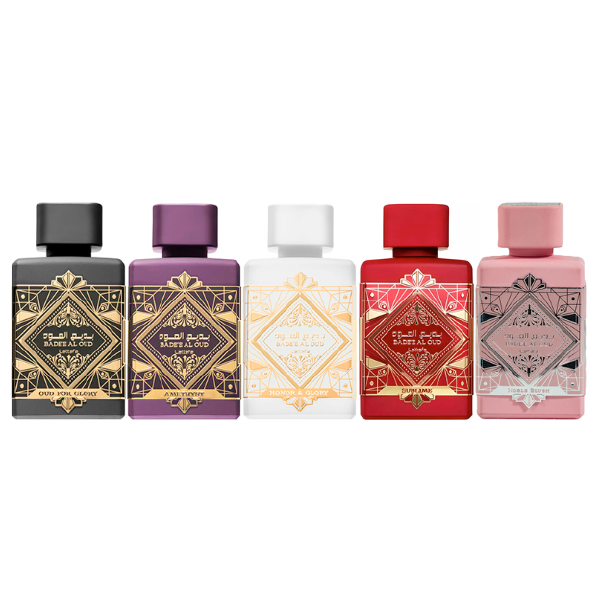 pack x5 lattafa badee al oud collection
