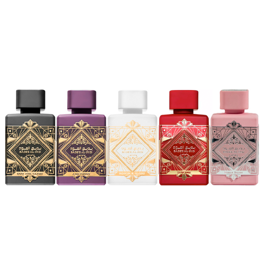 pack x5 lattafa badee al oud collection