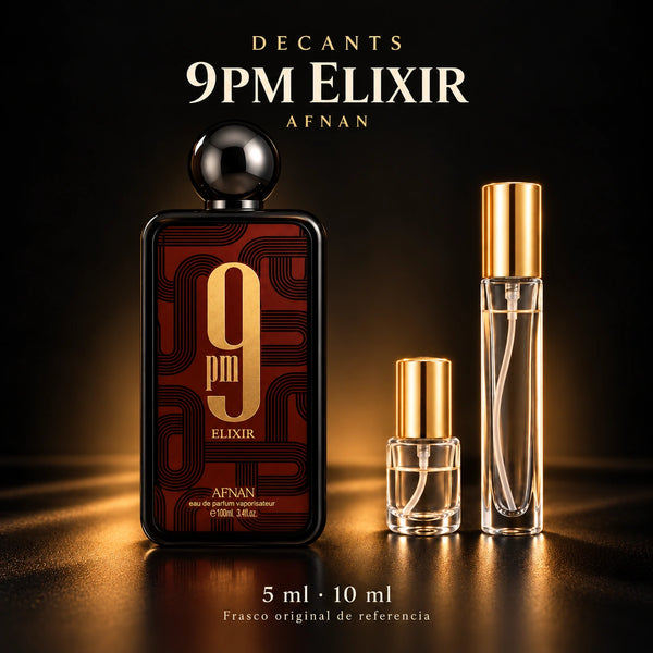 Decant · Afnan - 9PM Elixir · 5 ml y 10 ml