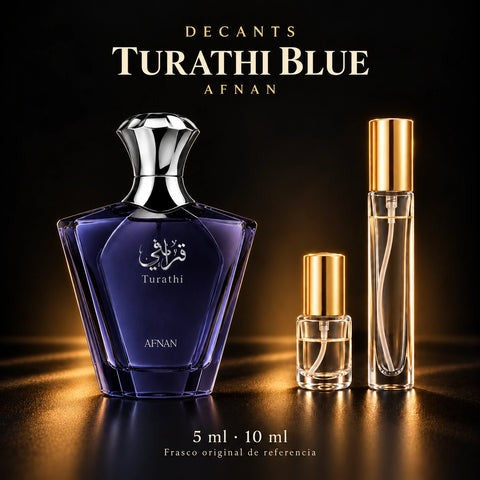 Decant · Afnan - Turathi Blue · 5 ml y 10 ml