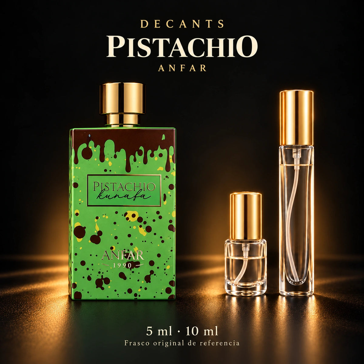 Decant · Anfar - Pistachio · 5 ml y 10 ml