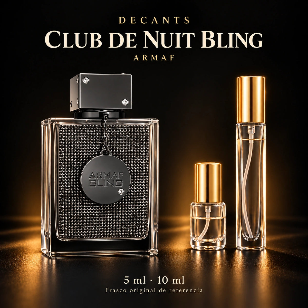 Decant · Armaf - Club De Nuit Bling 75 ml · 5 ml y 10 ml
