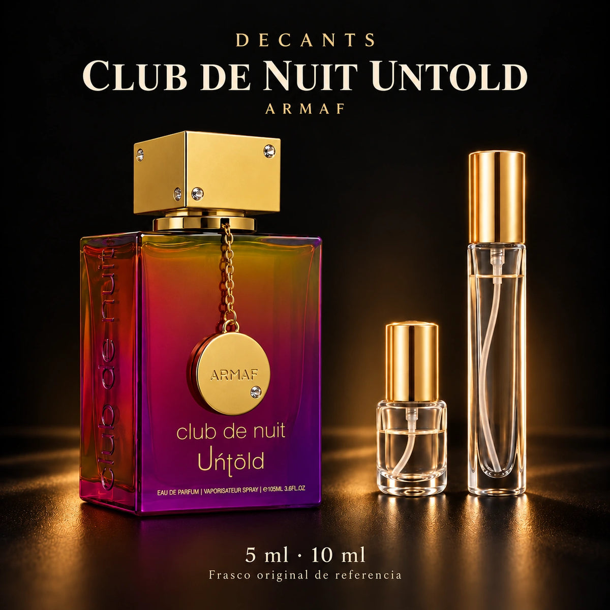 Decant · Armaf - Club De Nuit Untold · 5 ml y 10 ml