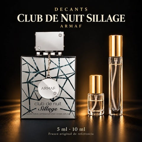 Decant · Armaf - Club De Nuit Sillage · 5 ml y 10 ml