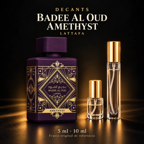 Decant · Lattafa - Badee Al Oud Amethyst · 5 ml y 10 ml