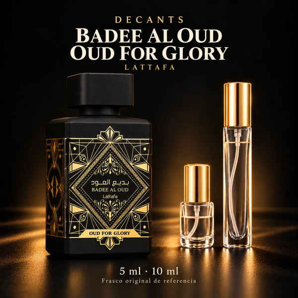 Decant · Lattafa - Badee Al Oud Glory · 5 ml y 10 ml