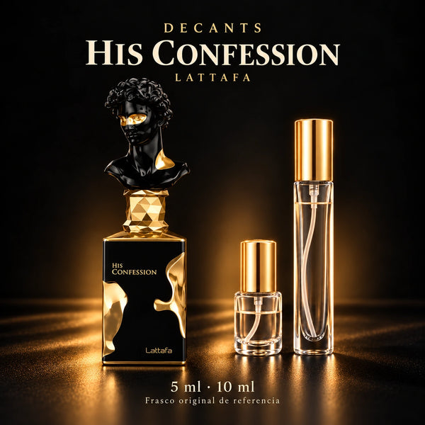 Decant · Lattafa - His Confession · 5 ml y 10 ml