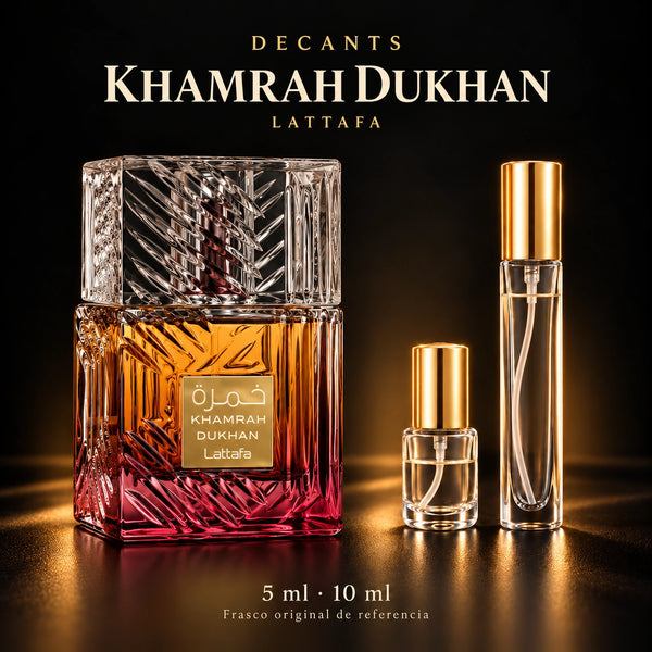 Decant · Lattafa - Khamra Dukhan · 5 ml y 10 ml