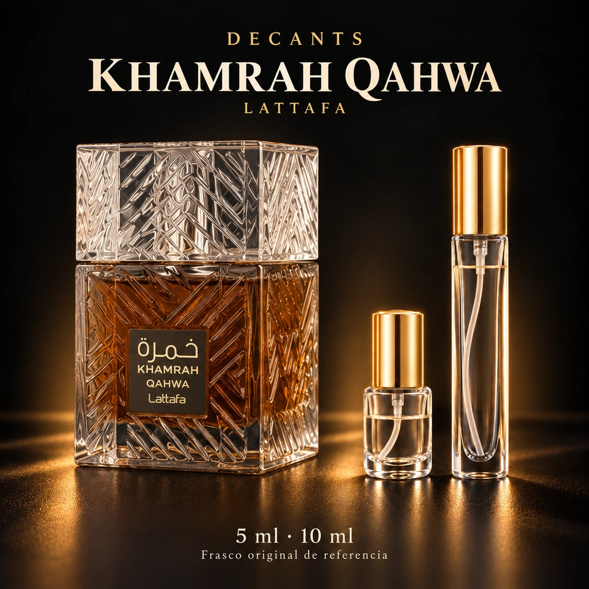 Decant · Lattafa - Khamra Qahwa · 5 ml y 10 ml