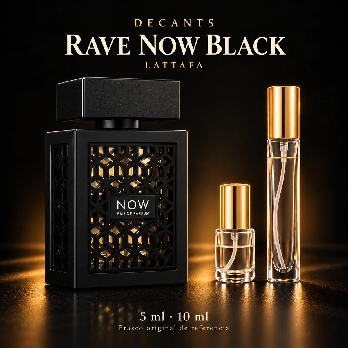 Decant · Lattafa - Rave Now Black · 5 ml y 10 ml