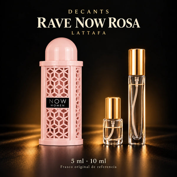 Decant · Lattafa - Rave Now Rosa · 5 ml y 10 ml