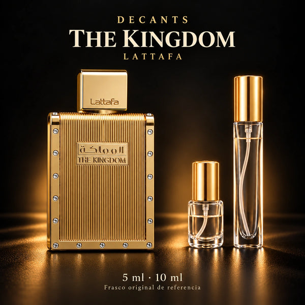 Decant · Lattafa - The Kingdom · 5 ml y 10 ml