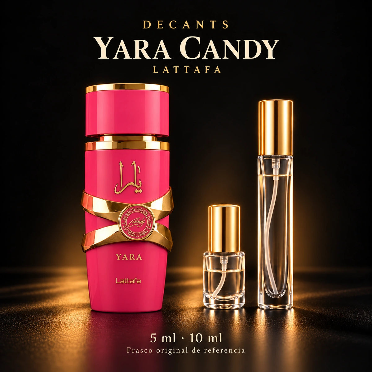 Decant · Lattafa - Yara Candy · 5 ml y 10 ml