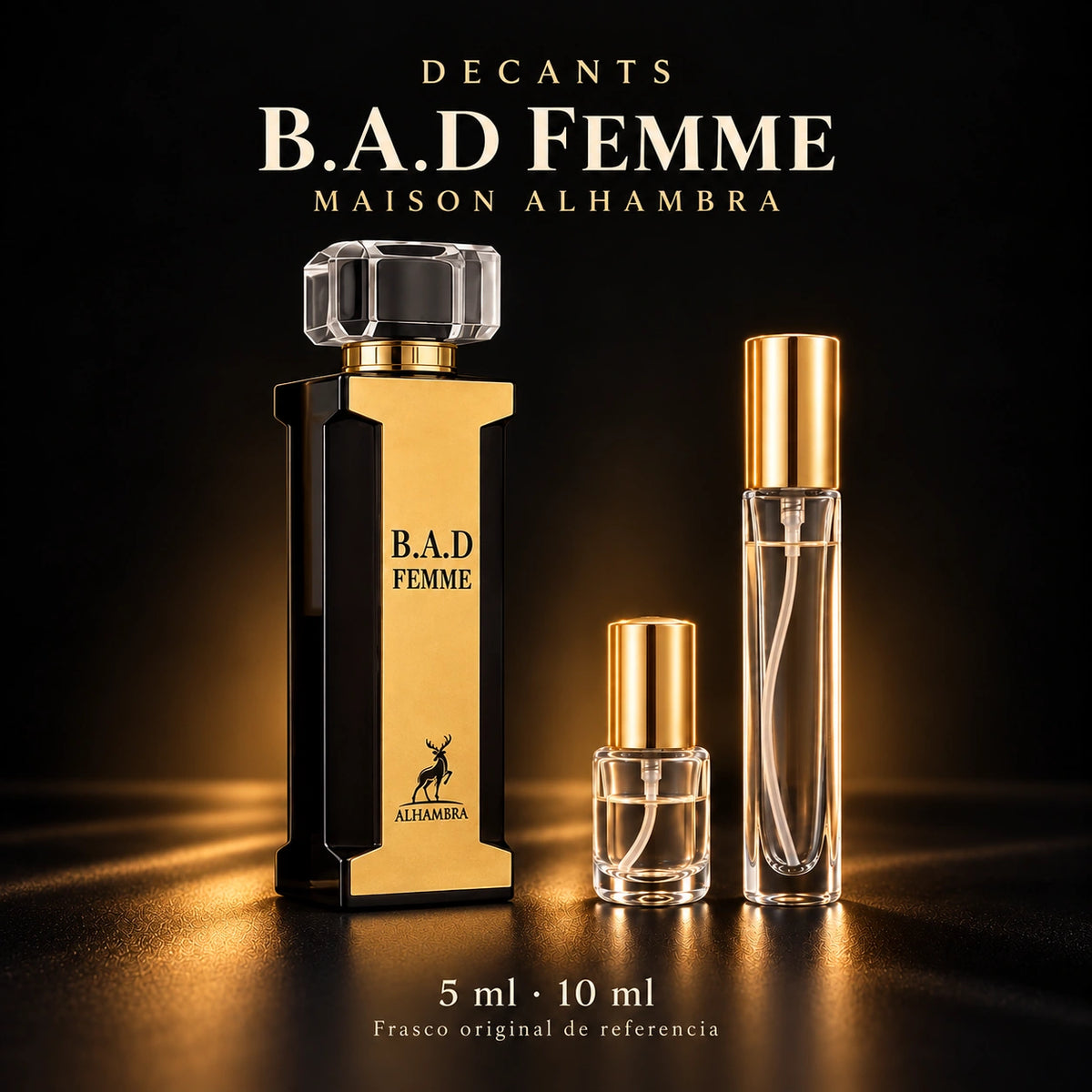 Decant · Maison Alhambra - Bad Femme · 5 ml y 10 ml
