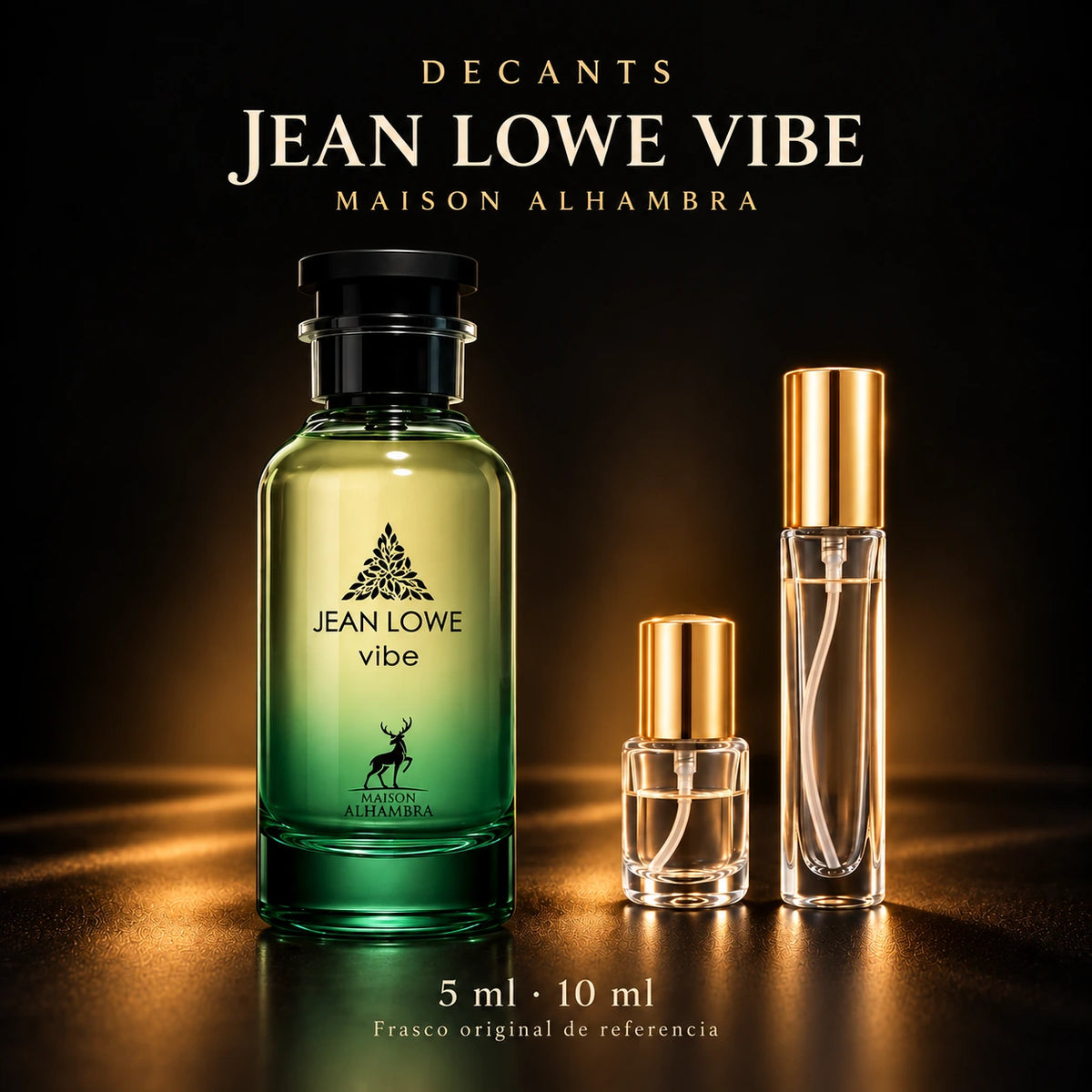Decant · Maison Alhambra - Jean Lowe Vibes · 5 y 10 ml · 5 ml y 10 ml
