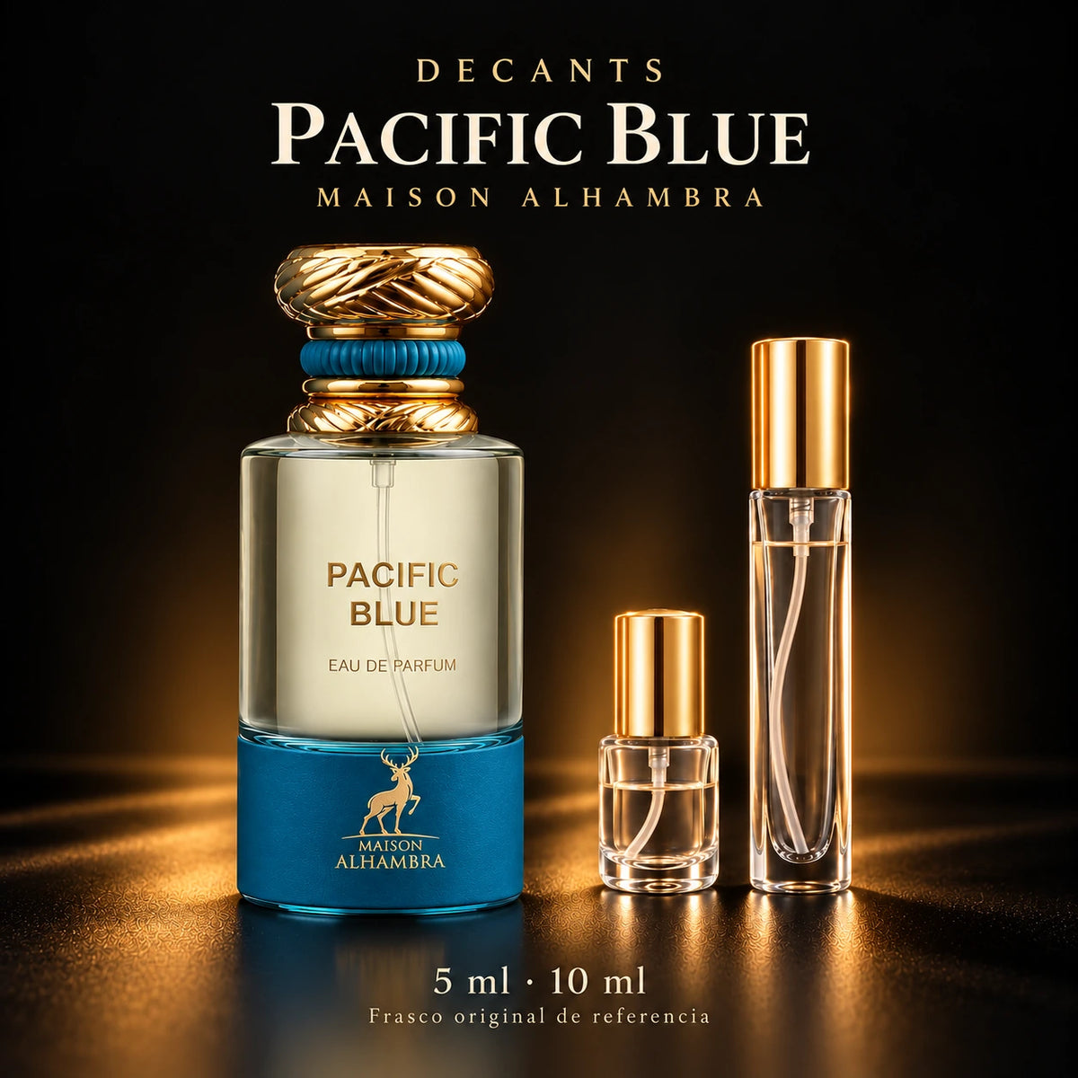 Decant · Maison Alhambra - Pacific Blue · 5 y 10 ml · 5 ml y 10 ml