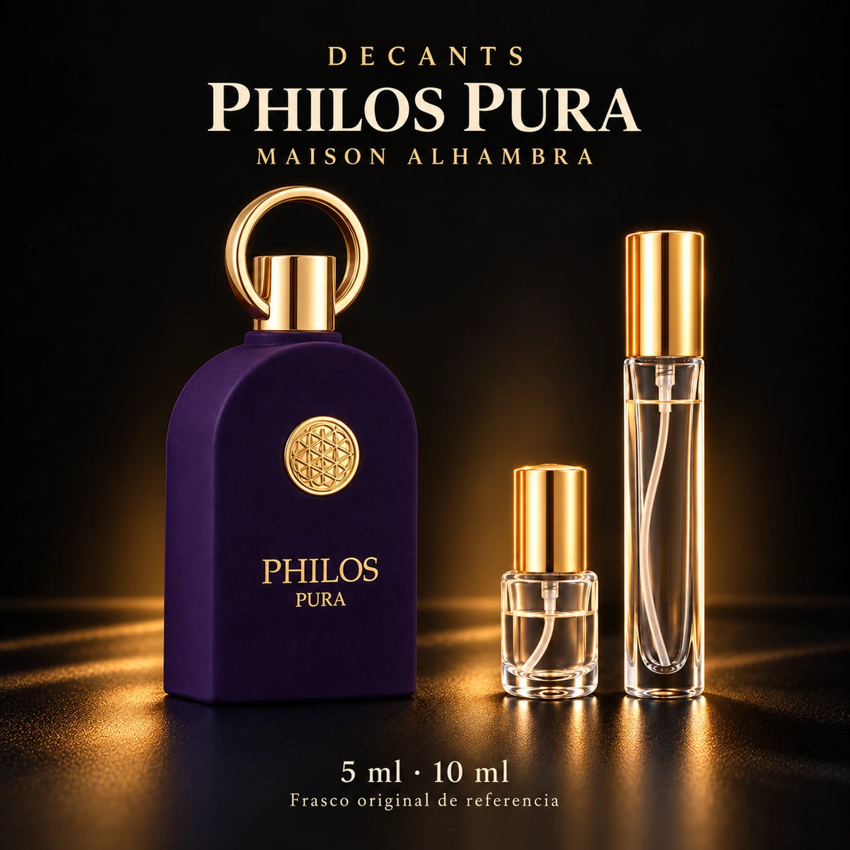 Decant · Maison Alhambra - Philos Pura · 5 ml y 10 ml