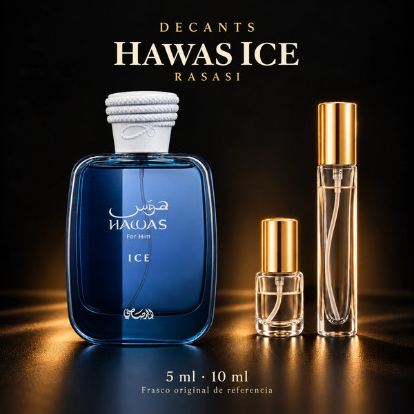 Decant · Rasasi - Hawas Ice · 5 ml y 10 ml