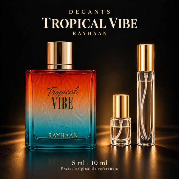 Decant · Rayhaan - Tropical Vibes · 5 ml y 10 ml