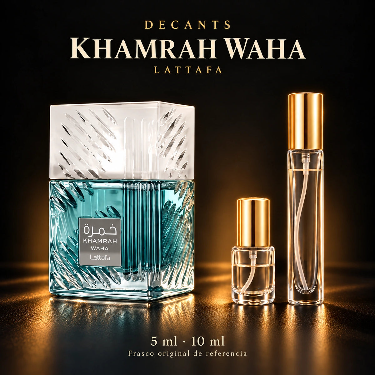 Decant · Lattafa - Khamra Waha · 5 ml y 10 ml