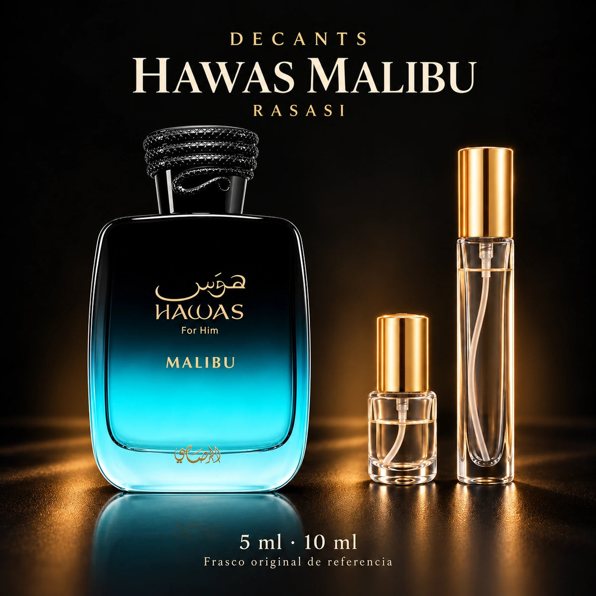 Decant · Hawas Malibu · 5 ml y 10 ml