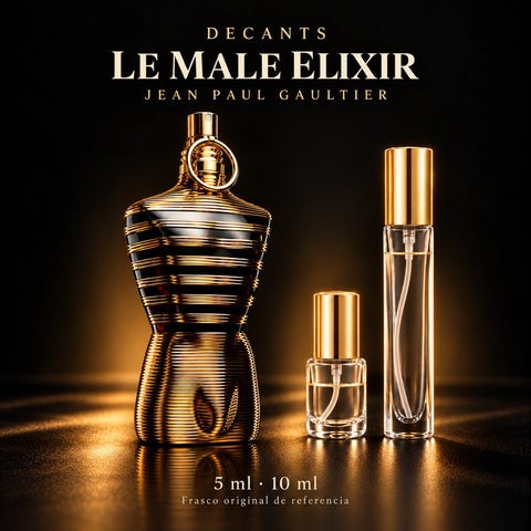 Decant · Jean Paul Gaultier Le Male Elixir 125ML · 5 ml y 10 ml