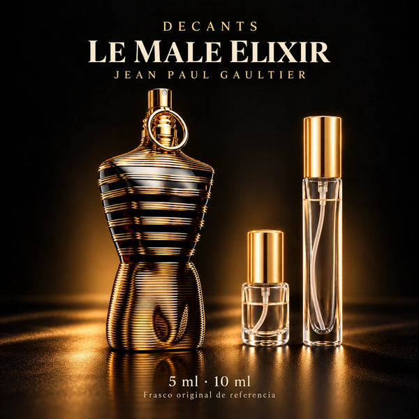 Decant · Jean Paul Gaultier Le Male Elixir 125ML · 5 ml y 10 ml