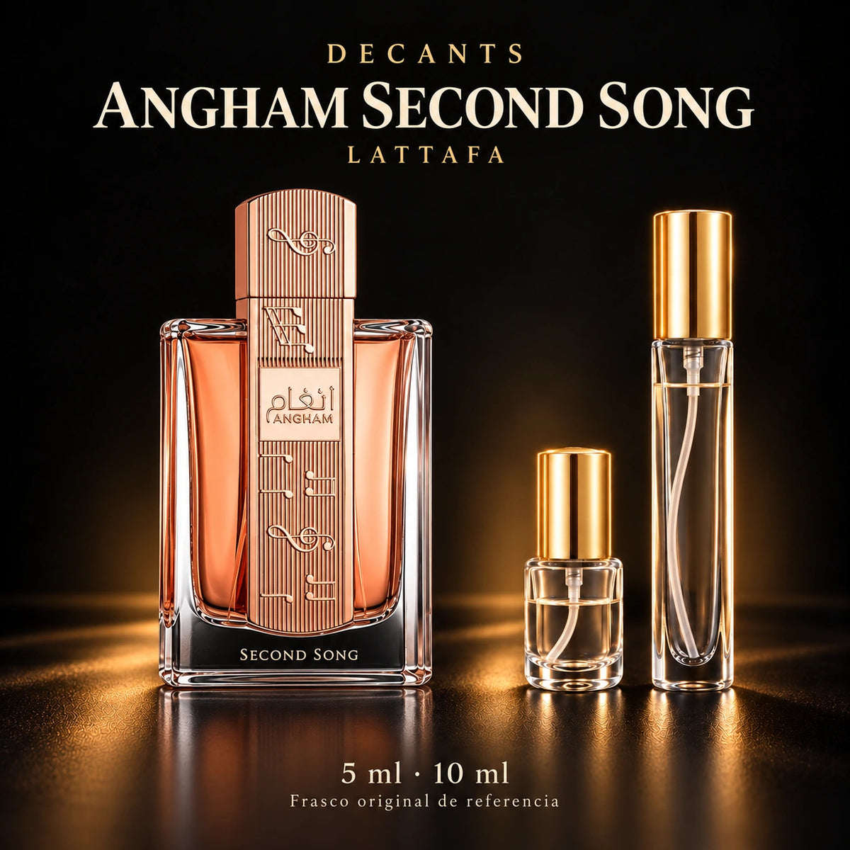 Decant · Lattafa - angham second song · 5 ml y 10 ml