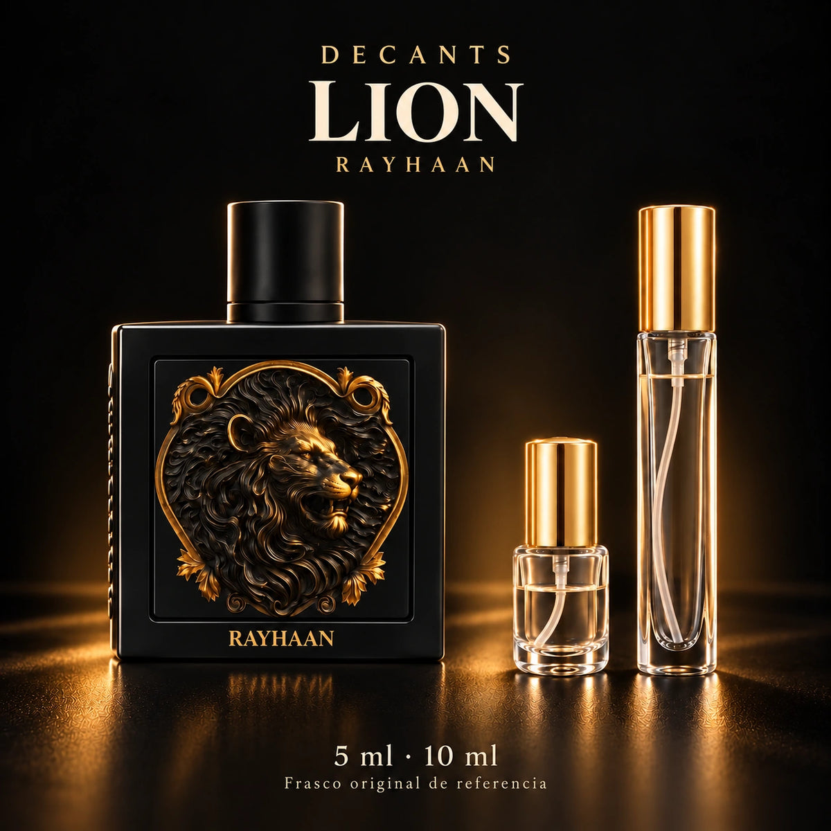 Decant · Rayhaan Lion EDP 100ml · 5 ml y 10 ml