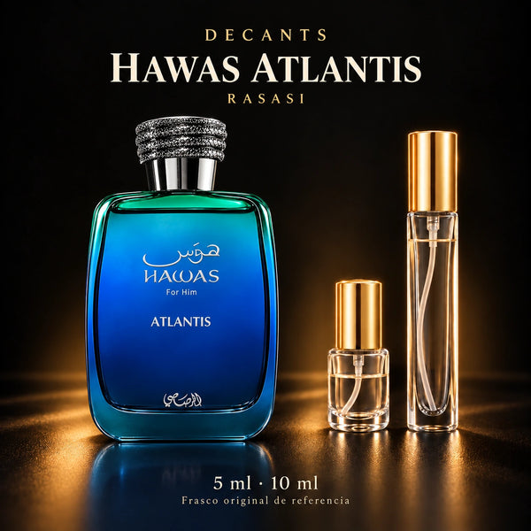Decant · Rasasi Hawas Atlantis EDP 100ml · 5 ml y 10 ml