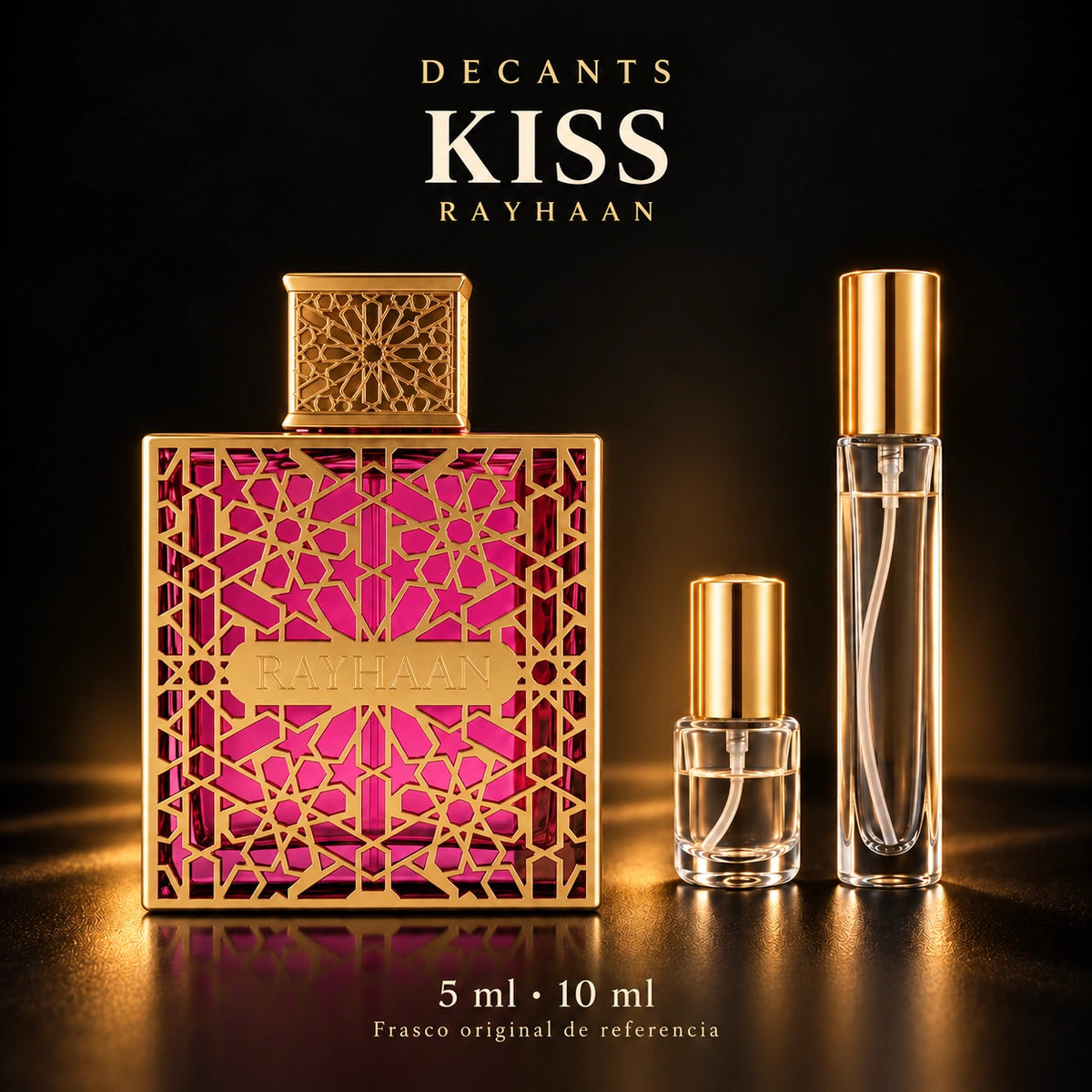 Decant · Rayhaan Kiss 100ml · 5 ml y 10 ml