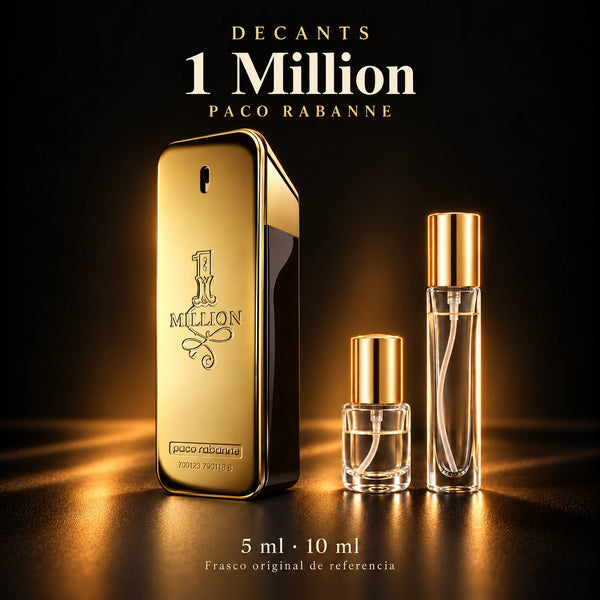 Decant · Paco Rabanne 1 Million · 5 y 10 ml · 5 ml y 10 ml