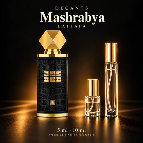 Decant · Lattafa Mashrabya EDP · 5 y 10 ml · 5 ml y 10 ml